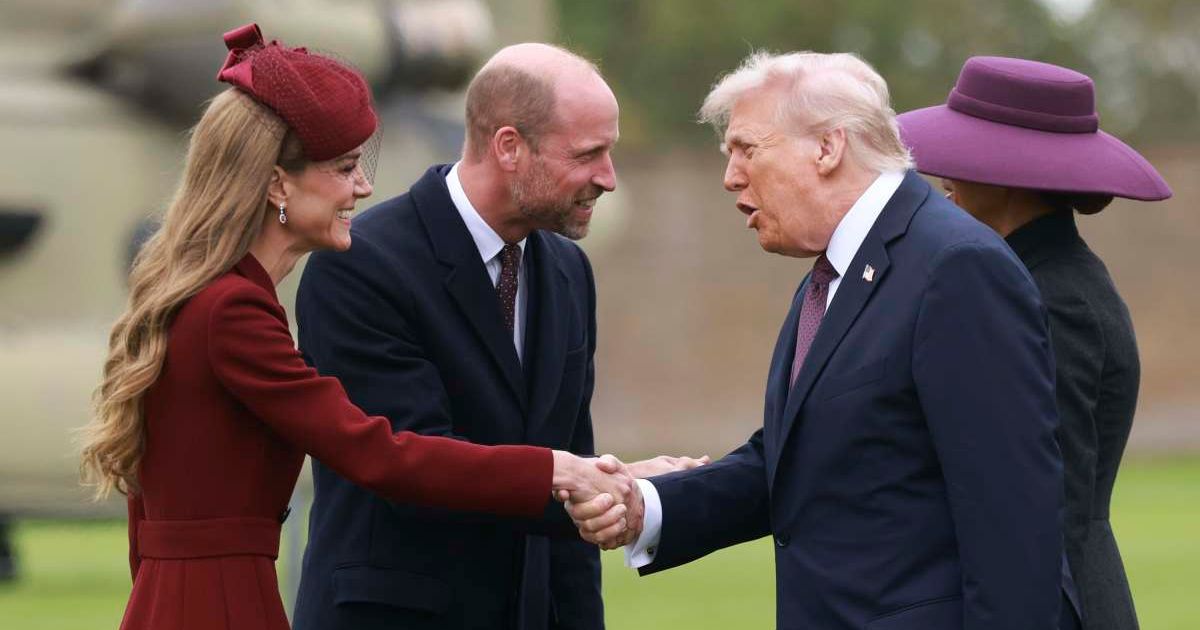 Lip reader decodes Trump’s words of praise for Kate Middleton during Windsor Castle visit