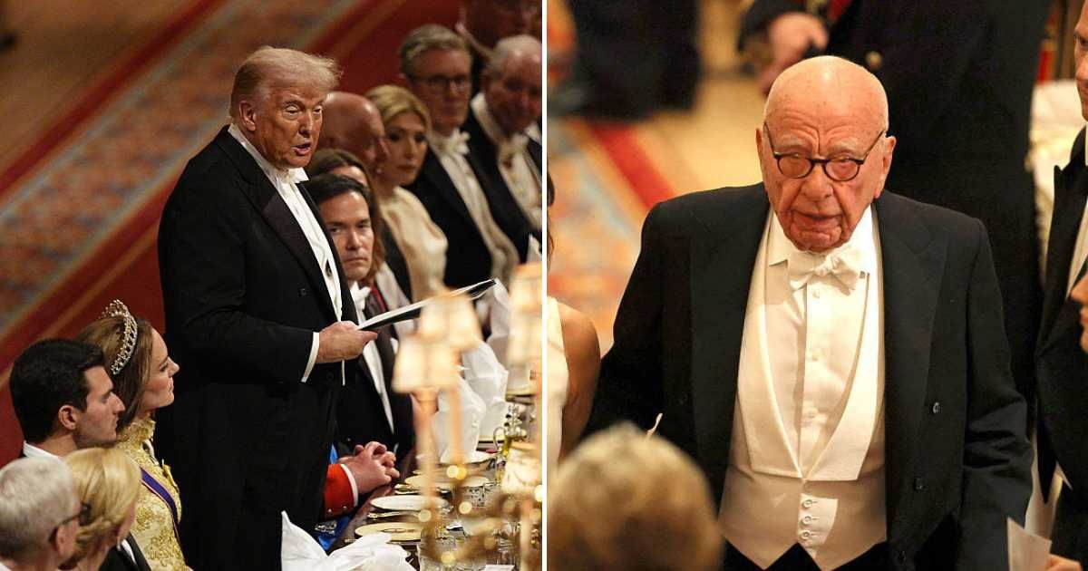 Rupert Murdoch joins Trump at royal dinner amid $20B lawsuit over Epstein letter