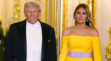 Truth about Melania Trump dress shocker as insiders reveal gown and belt details after fierce backlash