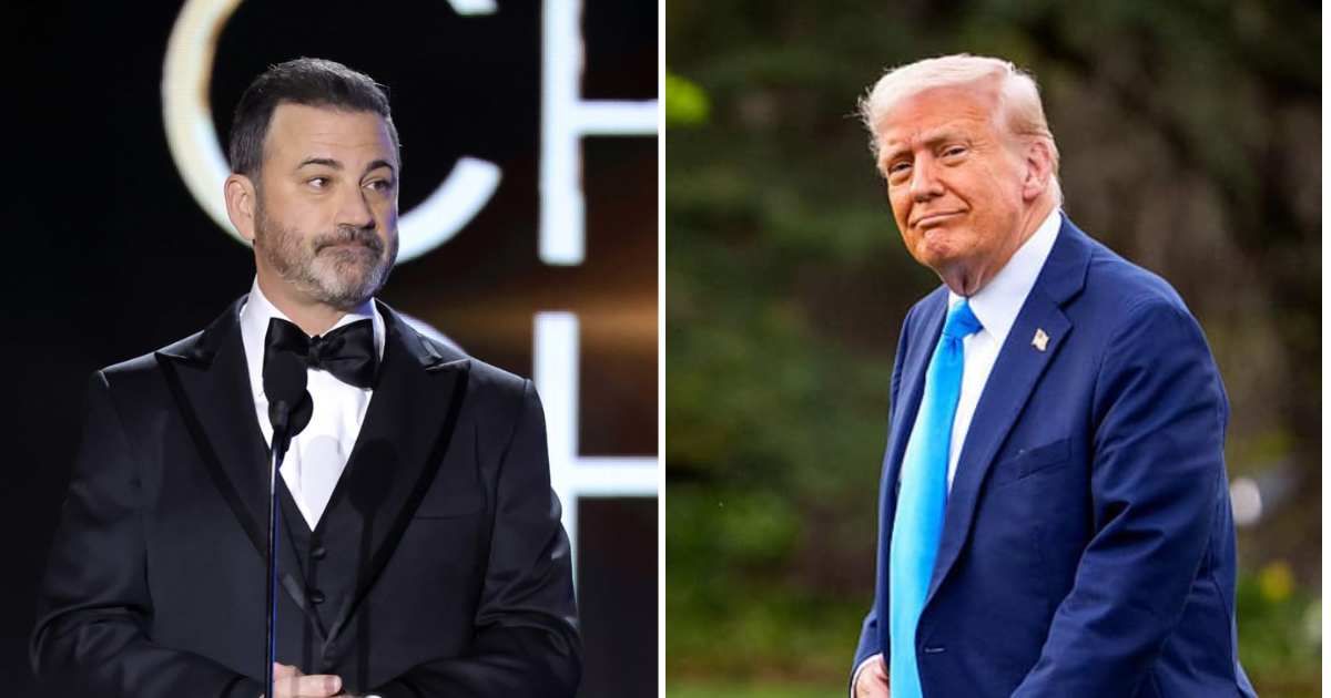 Donald Trump said ABC removed Jimmy Kimmel after his comments on Charlie Kirk sparked backlash (Getty Images)