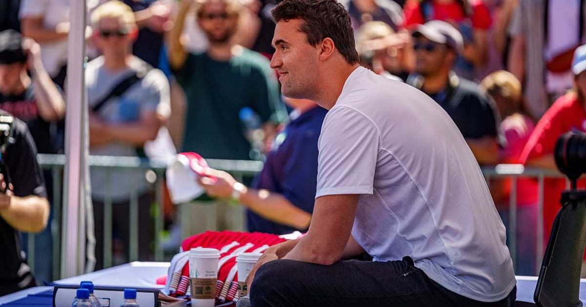 Supporters urged Starbucks to permanently feature Charlie Kirk’s signature mint majesty tea on their menus (Trent Nelson/The Salt Lake Tribune/Getty Images)