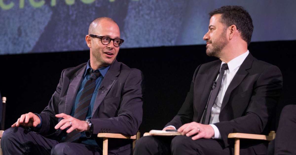 Damon Lindelof expressed love and support for Jimmy Kimmel as he defended him against the suspension (Getty Images)