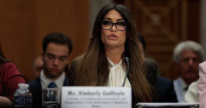 Kimberly Guilfoyle sends fawning message to Trump after being confirmed as Greece ambassador