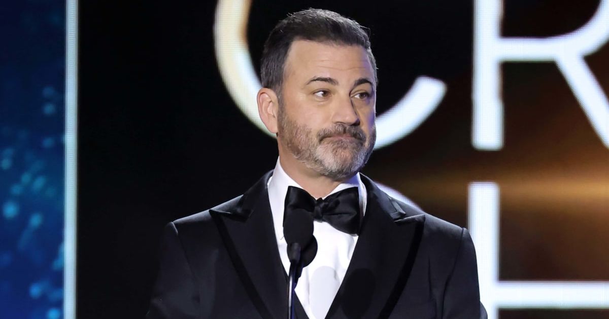 Jimmy Kimmel speaks onstage during the 27th Annual Critics Choice Awards at Fairmont Century Plaza on March 13, 2022 in Los Angeles, California (Amy Sussman/Getty Images for Critics Choice Association)