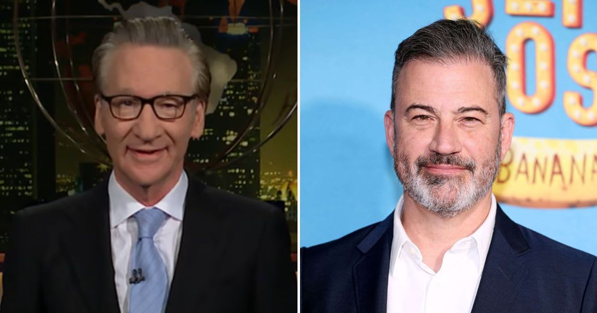 Bill Maher criticized Jimmy Kimmel’s remarks on Charlie Kirk but said he should not lose his show (Screengrab/Real Time with Bill Maher, Getty Images)