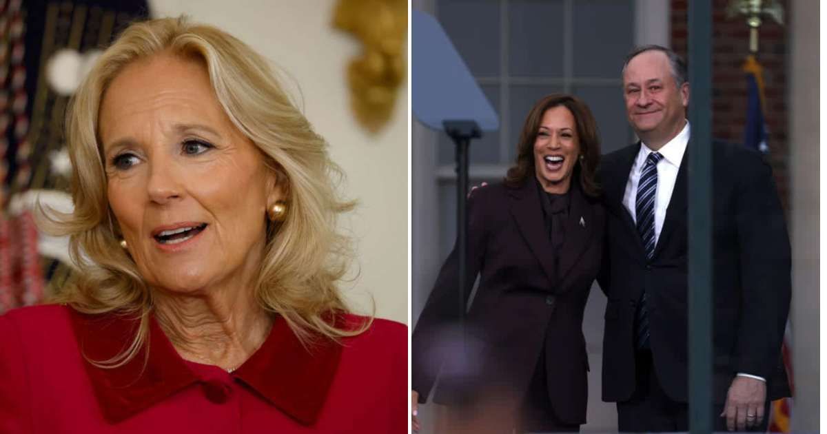 Kamala Harris says Jill Biden threatened Doug Emhoff in tense ‘loyalty test’ before Joe Biden quit 2024 race(Getty Images)