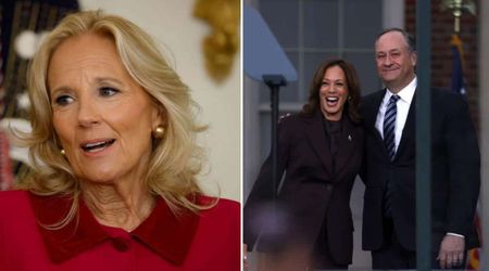 Kamala Harris says a 'tense' Jill Biden gave Doug Emhoff a ‘loyalty test’ before Joe quit 2024 race