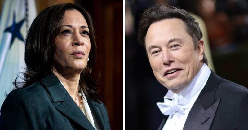 Elon Musk revisits Harris’ old call to ban Trump from X as she cites free speech over Kimmel suspension