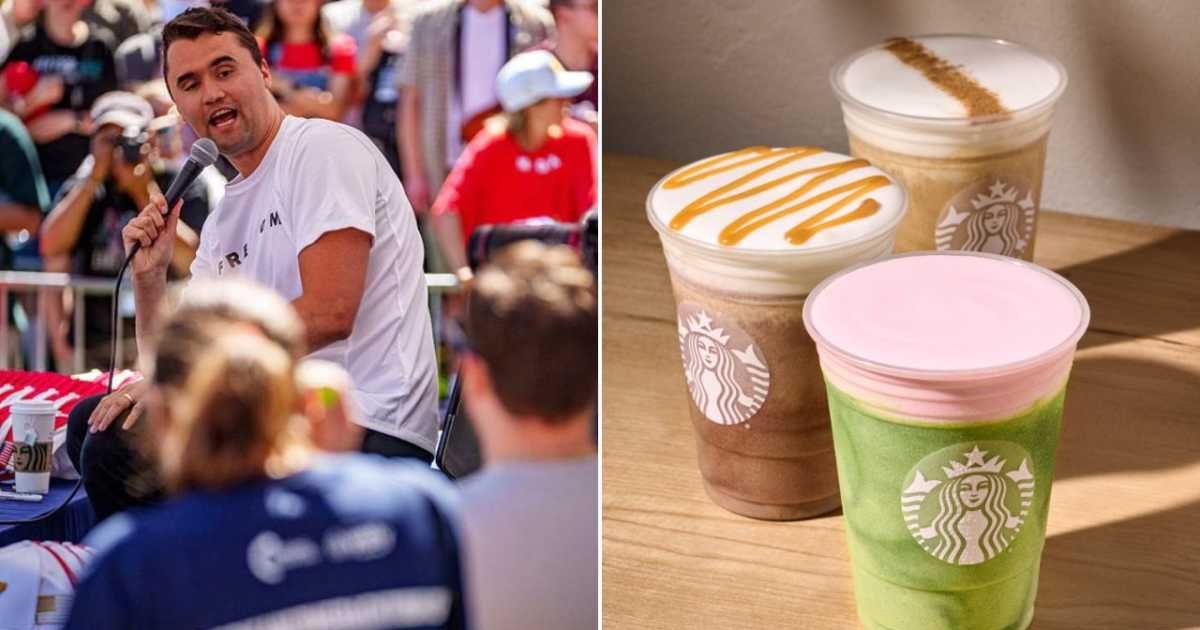 A Starbucks cup labeled ‘loser’ caused a social media frenzy (Trent Nelson/The Salt Lake Tribune/Getty Images, Starbucks/Instagram)