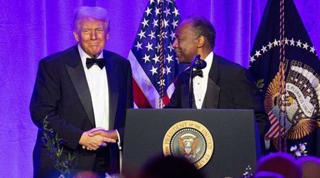 Trump debuts polished right-hand makeover at Mount Vernon black-tie dinner