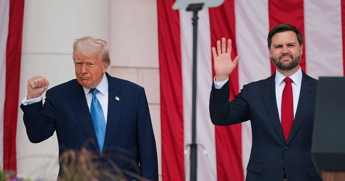 Donald Trump is expected to join JD Vance at the Charlie Kirk memorial as thousands prepared to gather in Glendale (Getty Images)