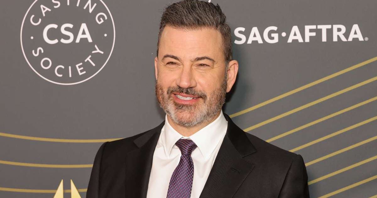 Jimmy Kimmel was seen arriving at ABC Studios in Los Angeles ahead of negotiations with executives (Getty Images)