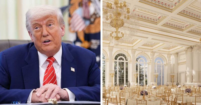 Trump’s White House ballroom donors may be rewarded with names etched into historic building