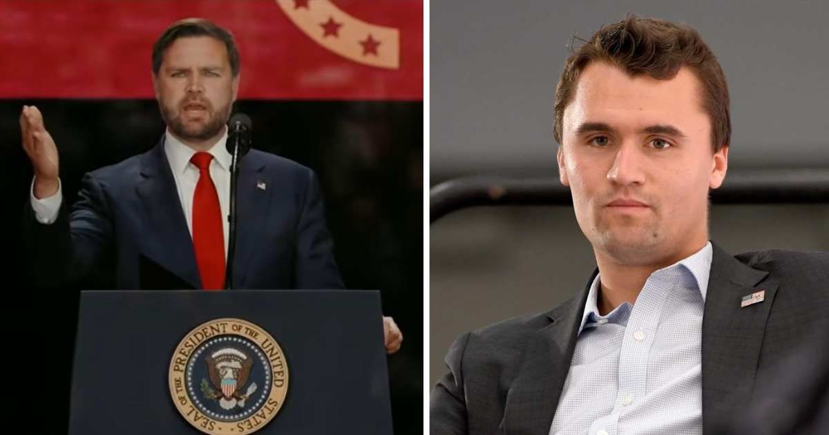 JD Vance said the administration owes its success to Charlie Kirk, who built an organization that reshaped American politics (LiveNOW from FOX/YouTube Screengrab, Getty Images)