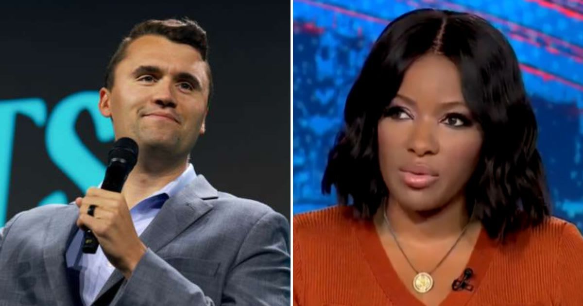 Jasmine Crockett addressed her vote against honoring Charlie Kirk during a CNN appearance  (Getty Images, Screengrab/CNN)