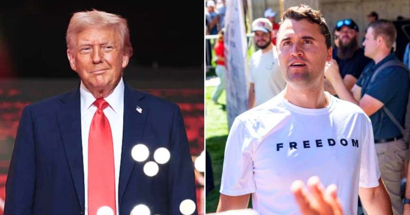 Trump shares Charlie Kirk’s last request to him before his death at emotional Arizona memorial