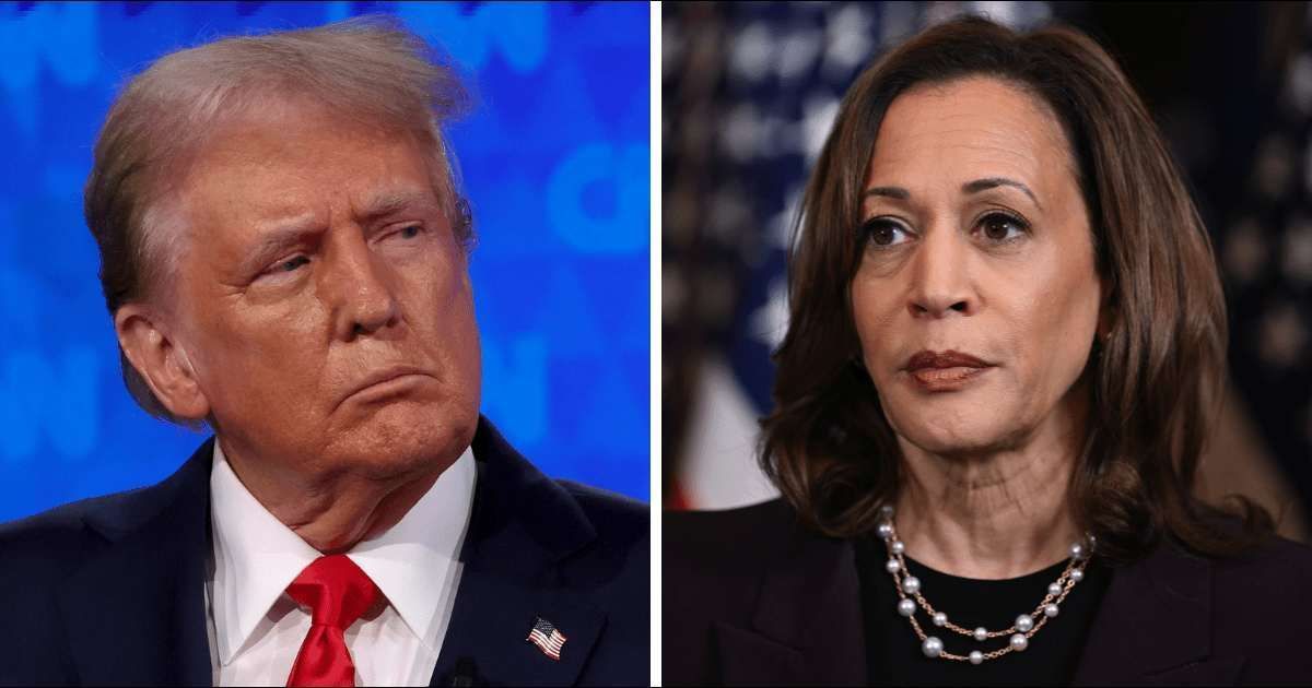 Kamala Harris claimed Donald Trump praised her after the 2024 election loss (Getty Images)