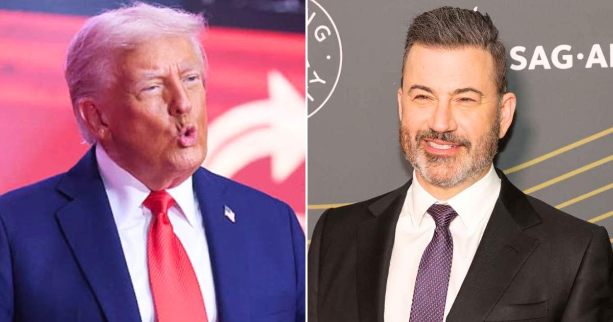 Donald Trump criticized Jimmy Kimmel during Charlie Kirk’s memorial in Glendale Arizona (Getty Images)