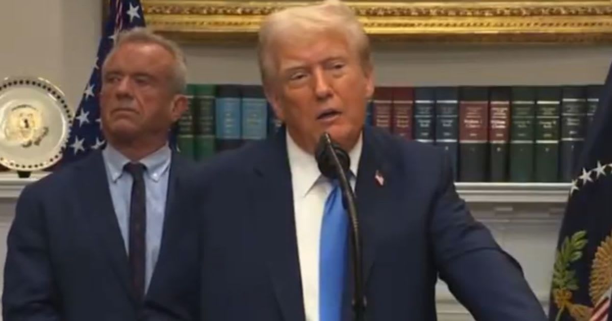 Donald Trump called Ozempic the 'fat drug' and said it hasn't worked on everyone (Screengrab/The White House)