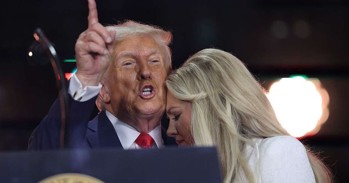 Erika Kirk’s past ties to President Donald Trump are now attracting public scrutiny (Win McNamee/Getty Images)