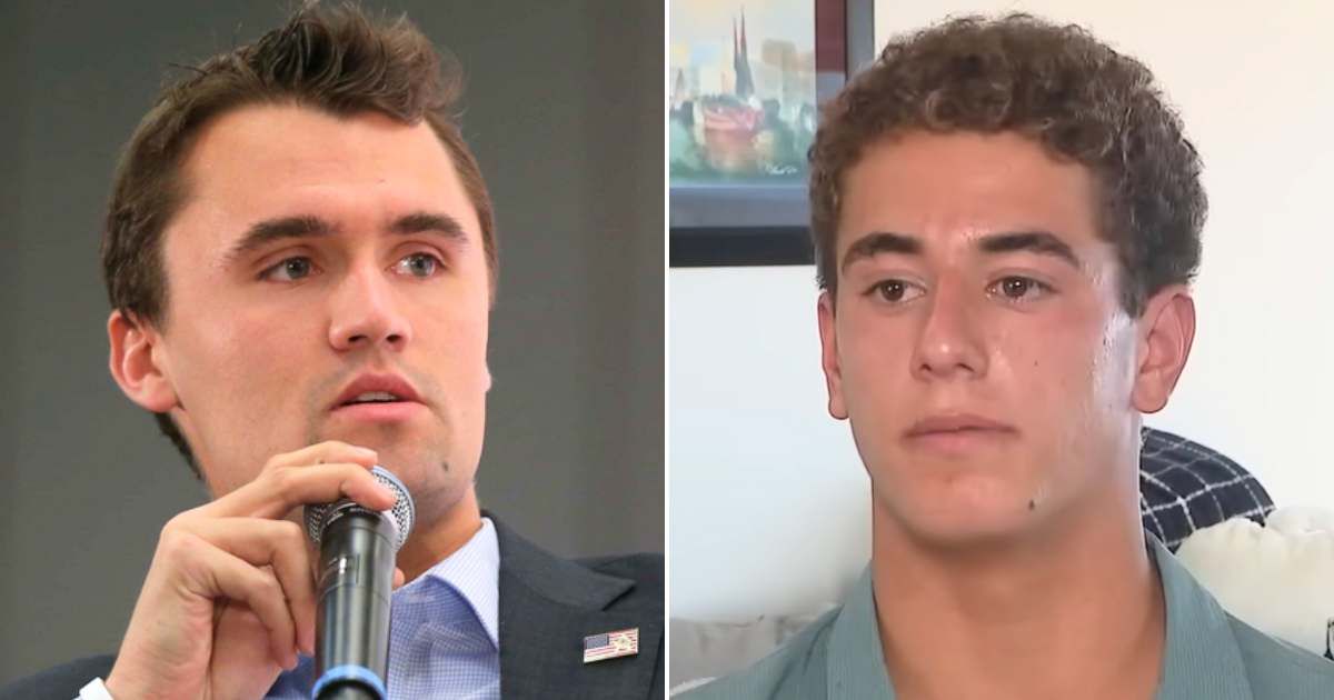 Zach Hornstein said a female student grabbed his MAGA hat at the end of the school day and tossed it into the trash can in the girls’ bathroom (Getty Images, Fox 11 Los Angeles)