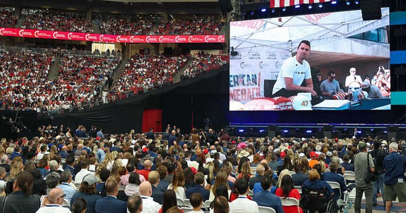 Fact Check: Did liberals and Democrats protest outside Charlie Kirk’s memorial venue?