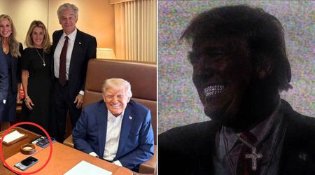 Fact Check: Is Trump using a Ken Carson-style image of himself as his iPhone wallpaper?