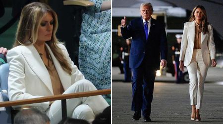 Melania Trump stuns in Dolce & Gabbana, Max Mara at UN visit