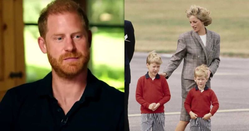 Prince Harry looks ‘sad’ recalling Princess Diana and Prince William, says body language expert