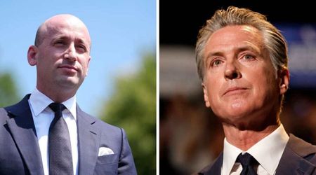 Stephen Miller accuses Gavin Newsom of inciting ‘violence and terrorism’ on Colbert show