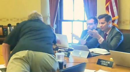 Chaos erupts at Wisconsin immigration hearing as Democrat tries to grab chairman's gavel