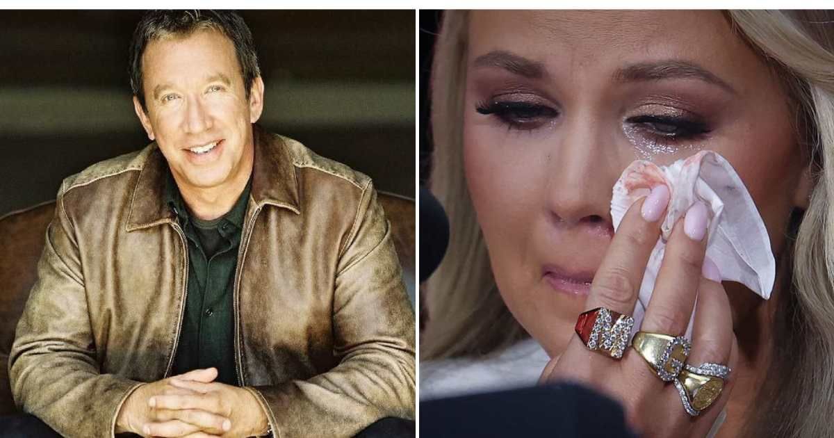 Seeing Erika Kirk forgive Tyler Robinson, who allegedly killed her husband Charlie Kirk, inspired Tim Allen to finally forgive his own father’s killer (@ofctimallen/X, Getty Images)