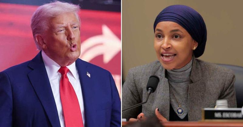 Trump jokes he offered Somalia’s president to take Ilhan Omar back, but they ‘don’t want her’