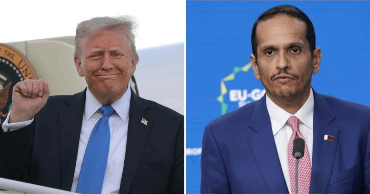 Qatari Prime Minister Mohammed bin Abdulrahman bin Jassim Al Thani spoke about Trump’s role in Gaza peace (Getty Images) 