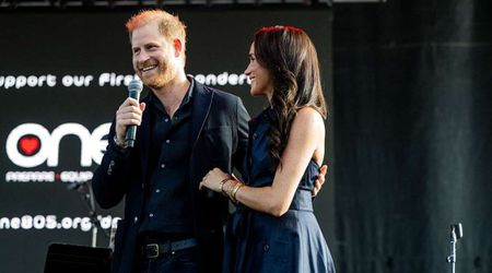 Prince Harry and Meghan Markle’s awkward PDA sparks social media buzz at charity event