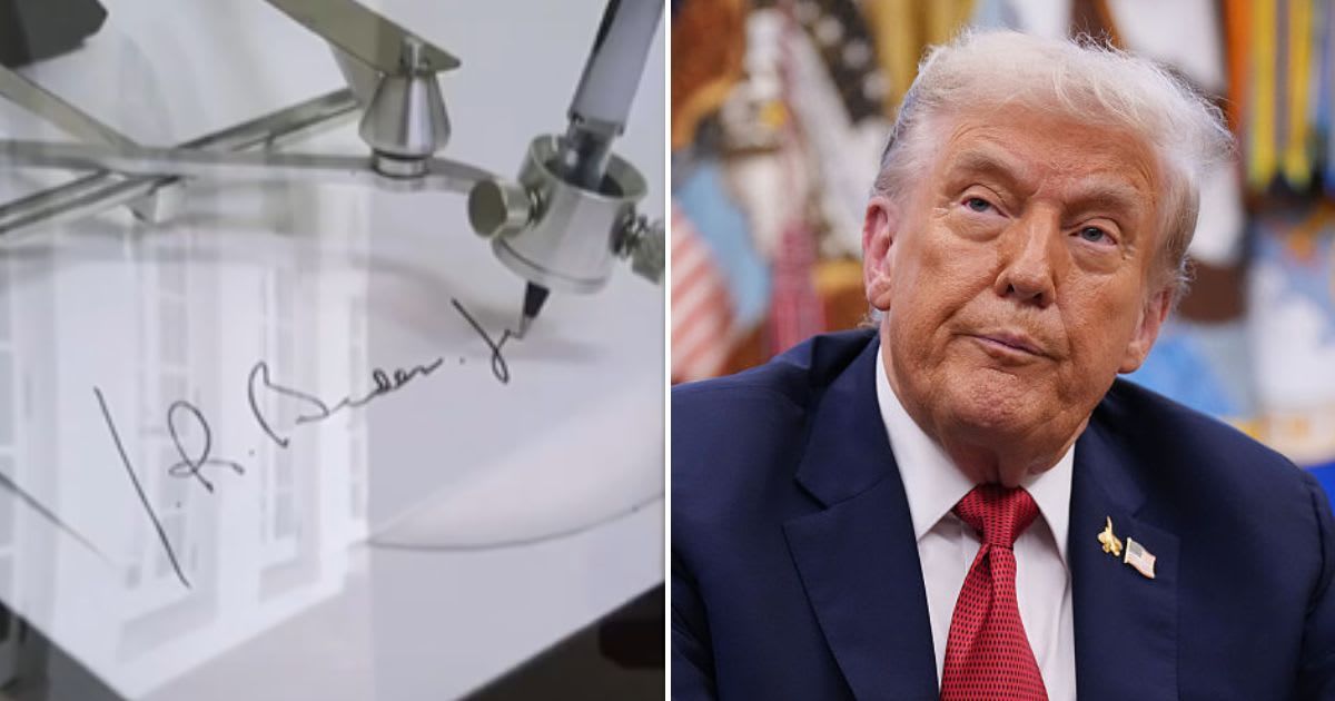 President Donald Trump criticized Joe Biden’s decision-making (X/@MargoMartin47, Getty Images)