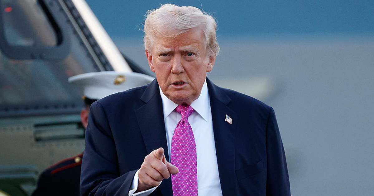 President Donald Trump announced that he authorised the use of 'full force' to protect ICE facilities in Portland (Kevin Dietsch/Getty Images)