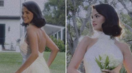 Selena Gomez stuns in custom Ralph Lauren gown for wedding to Benny Blanco