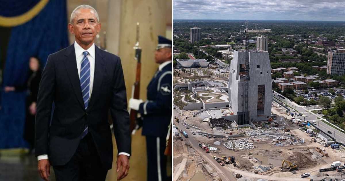 Former President Barack Obama's foundation had vowed to protect taxpayers by setting up a $470 million safety net for the Obama Presidential Center (Getty Images)