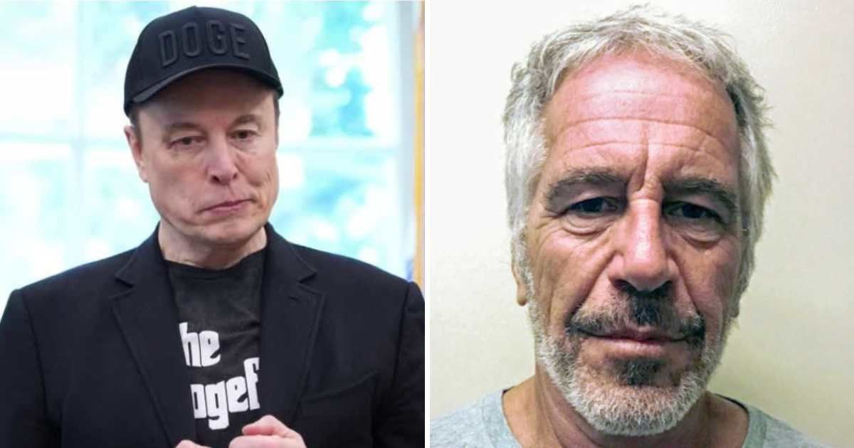 Elon Musk lashed out at a Sky News article reporting that his name appeared in newly released documents linked to Jeffrey Epstein (Getty Images)