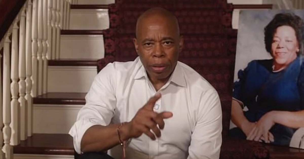 Eric Adams announced his decision to drop out of the NYC mayoral race in a nearly nine-minute video shared on social media on Sunday, September 28 (@ericadams/X)
