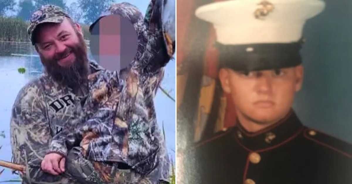 The rampage that left at least four people dead and a church in flames has been linked to troubled Iraq War veteran Thomas Jacob 'Jake' Sanford, who had been struggling with post-traumatic stress disorder (Facebook/Jake Sanford)