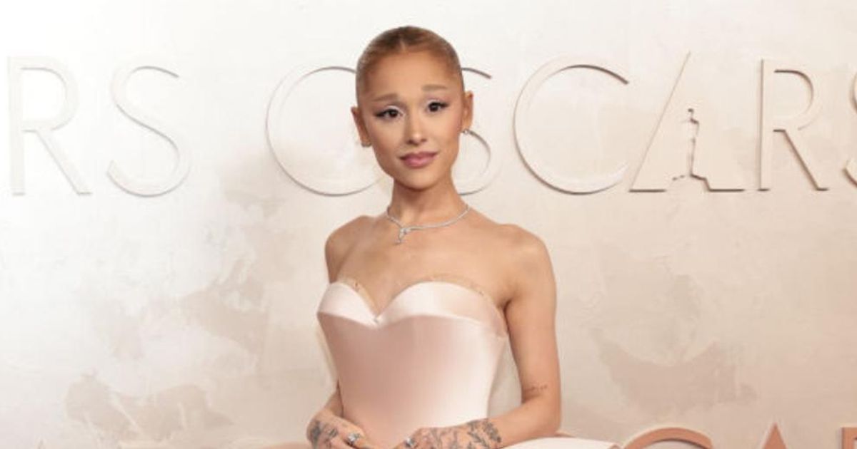 Ariana Grande had shared a post by 'A Bit Fruity' podcast host Matt Bernstein criticizing Donald Trump's second term (Monica Schipper/Getty Images)