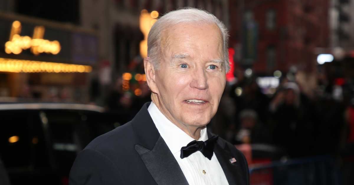 The palm cards included photos and biographies of high-profile Democrats for Joe Biden's reference during public events (Bruce Glikas/WireImage)