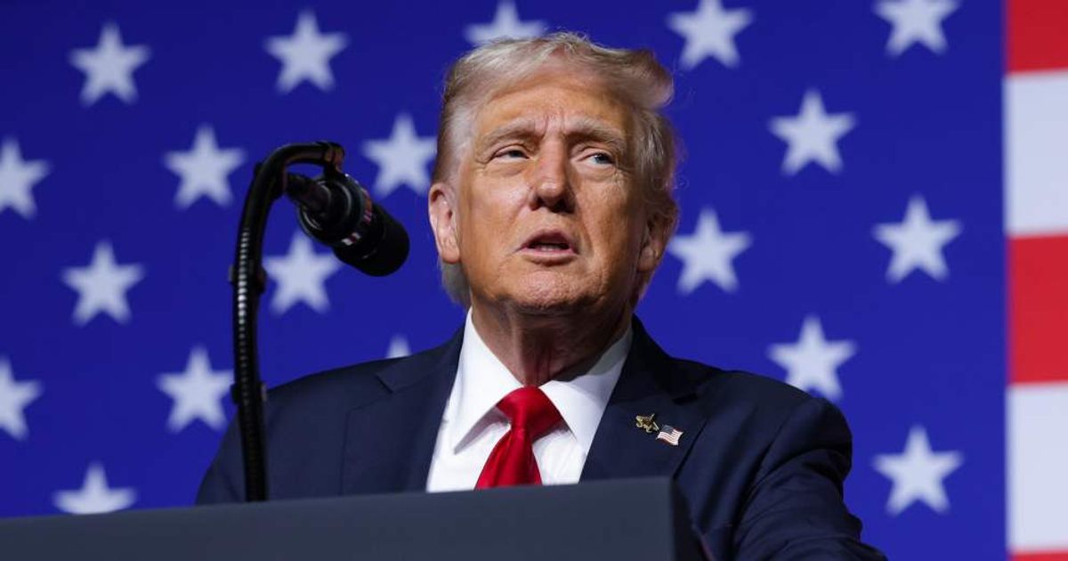 President Donald Trump previewed a $500 million deal on trade schools with Harvard University (Getty Images)