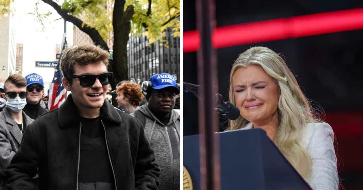 Nick Fuentes critcized Turning Point USA for their handling of Charlie Kirk's death and targeted his widow Erika Kirk (Getty Images)