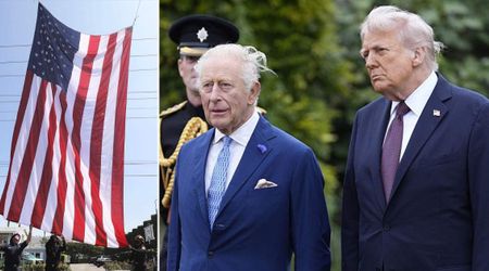 Trump’s team rejects US flags in UK over wrong shade of red