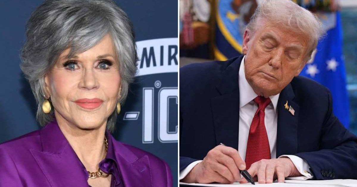 The White House stated that Fonda was free to share her opinions, while defending President Donald Trump as a strong supporter of free speech (Jon Kopaloff/Getty Images, Andrew Harnik/Getty Images)