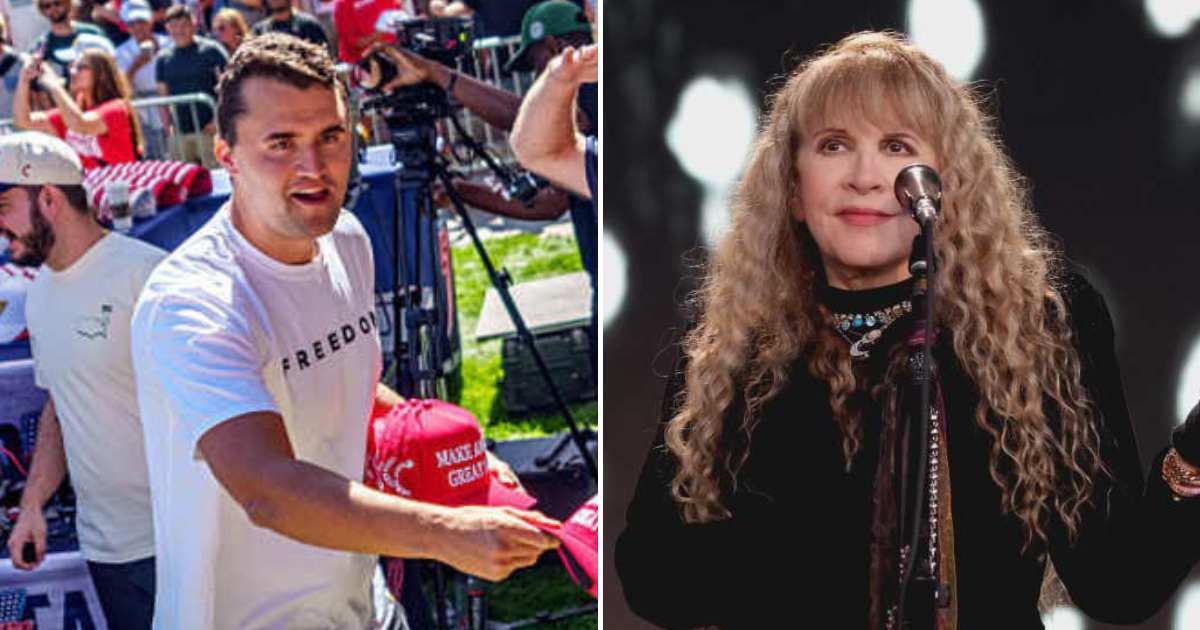 Several rumors claimed singer-songwriter Stevie Nicks paid tribute to the slain conservative activist Charlie Kirk (Getty Images, Kevin Mazur/WireImage)