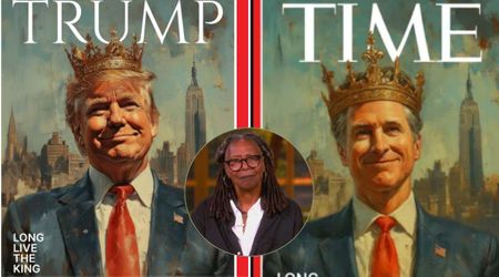 Whoopi Goldberg rebukes ‘The View’ audience for laughing at Trump and Newsom’s meme war